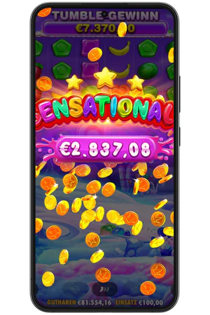 Großer Gewinn Sweet Bonanza Sieg